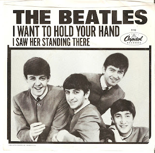 The Beatles I Want To Hold Your Hand reissue (1984) with Paul but not his cigarette