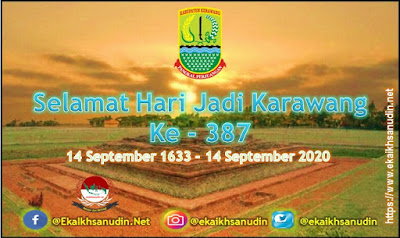 Hari Jadi Karawang Ke - 387 Tahun 2020