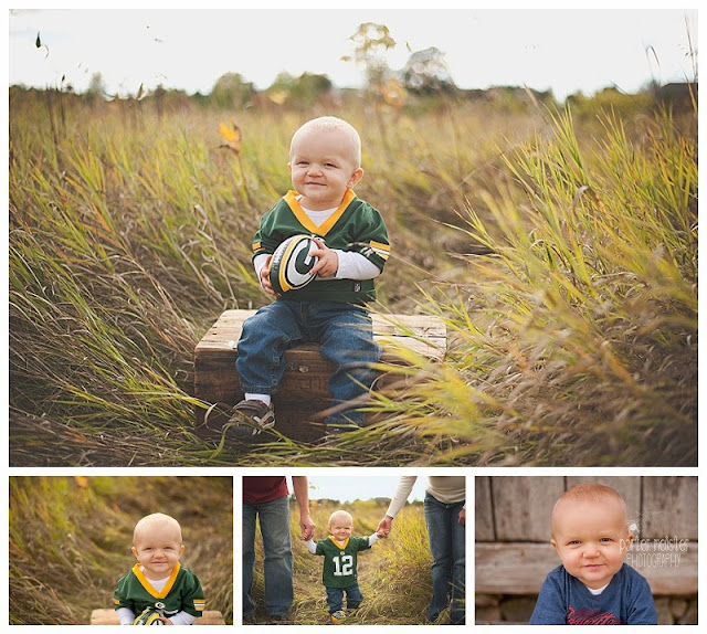 photo of little Packer fan