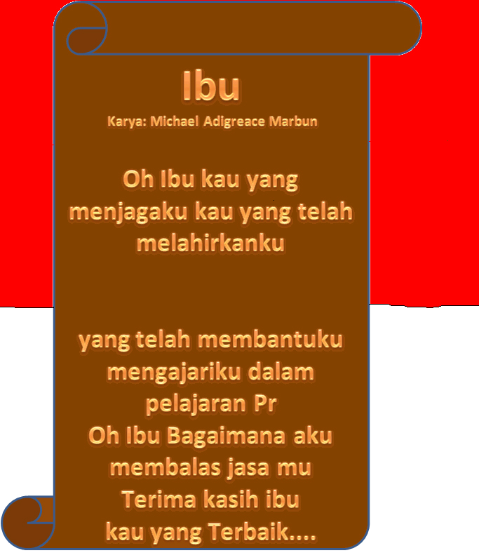 Puisi Ibu - Kali ini Bersasi akan memberikan Puisi untuk Ibu Tercinta 