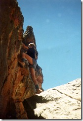 Me at the rock climbing base