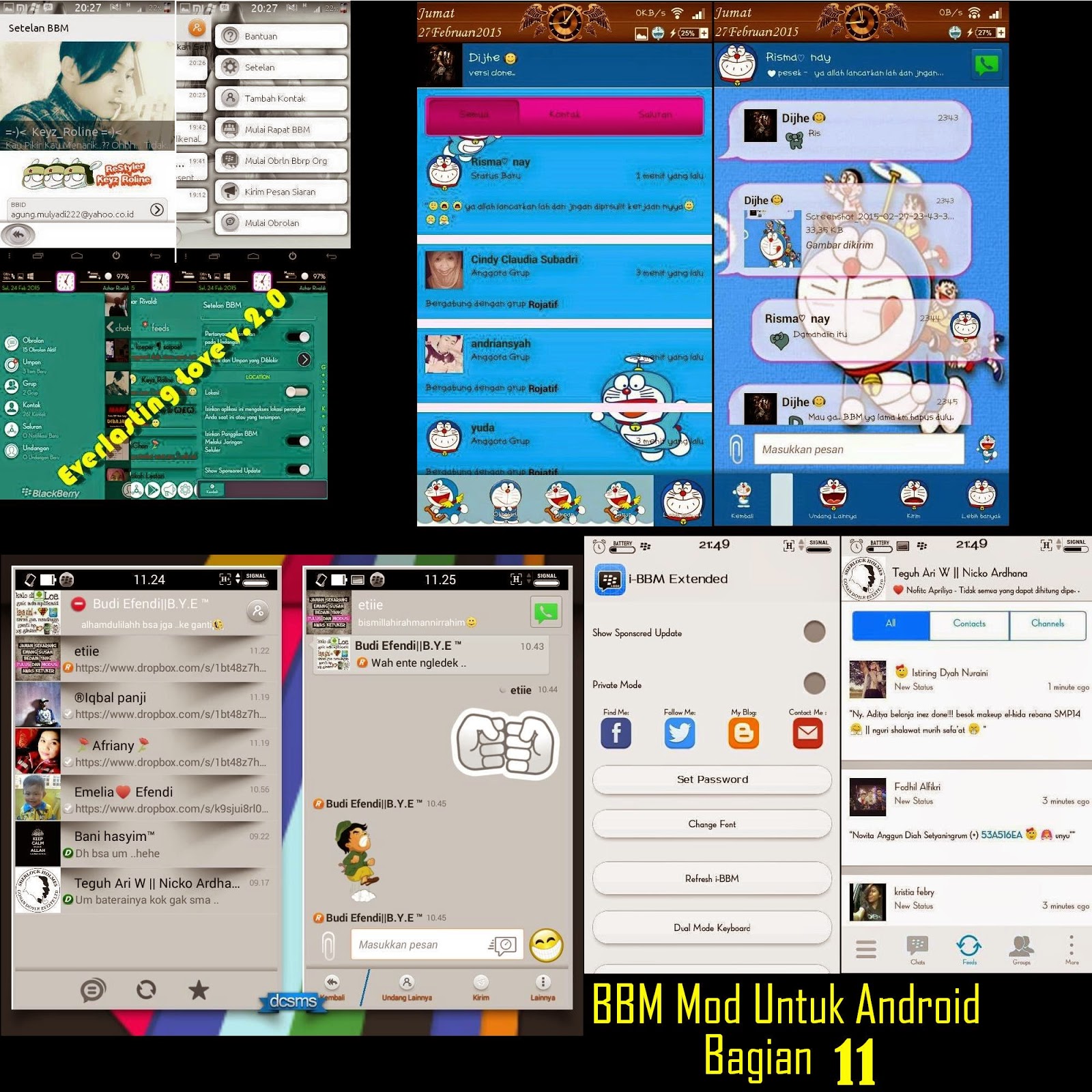 BBM Mod Untuk Android Bagian 11 | Warung Kopi Depan Komplek