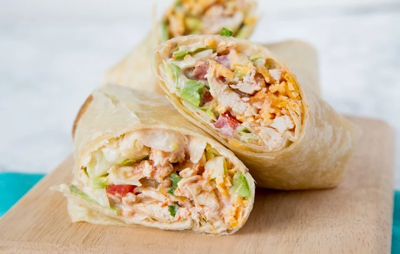 CRUNCHY SOUTHWESTERN CHICKEN WRAP