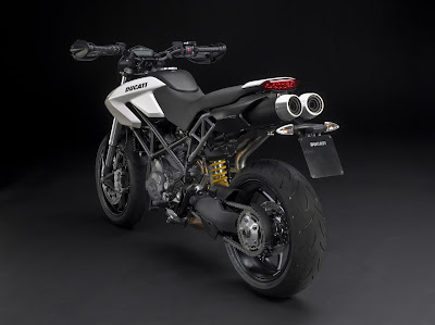 2010 Ducati Hypermotard 796 Rear View