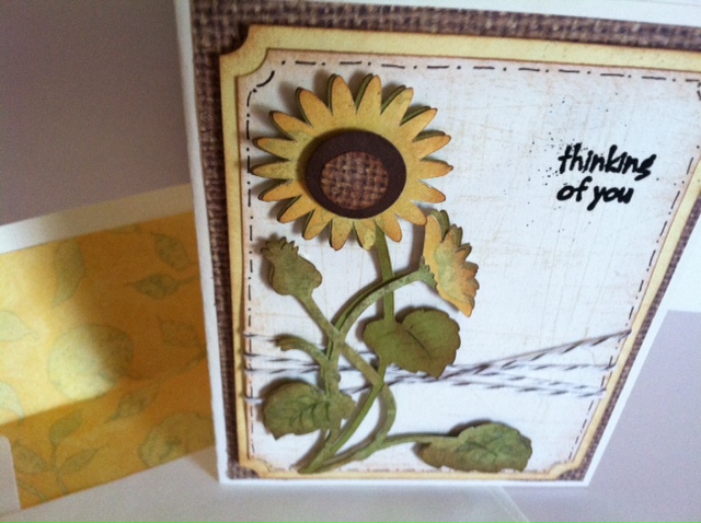 Download MyPlaying with Paper: Cricut Sunflower Card