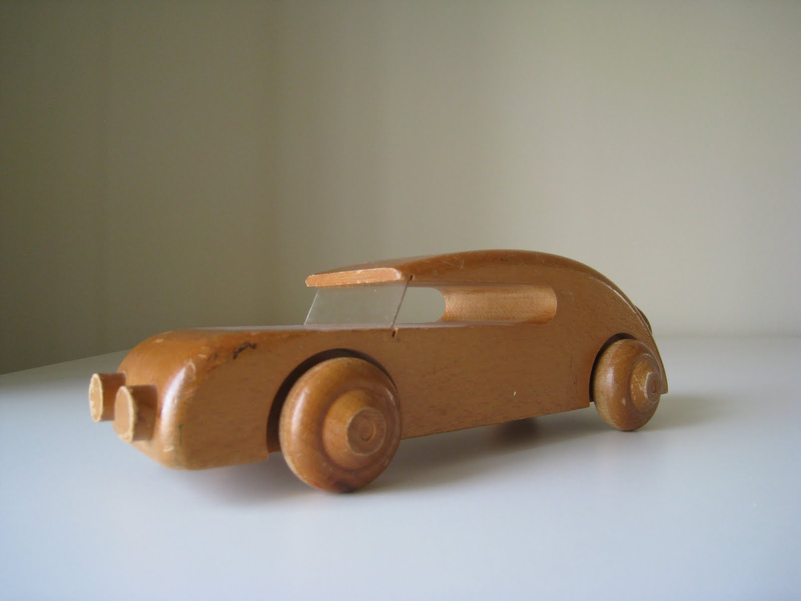 The Norge Thrifter: Kay Bojesen Denmark Wooden Toy Car