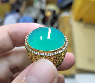 Bacan Doko Relaxa Super HQ BC080 Giwang Body Kaca Klimis Ikatan Perak