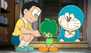 Wallpaper gambar Doraemon dan Nobita