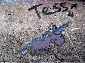 footpath unicorn by tess