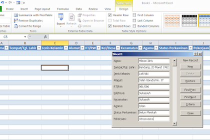 Cara Membuat Database Yang Baik Dan Benar