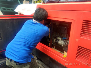 JASA SERVICE GENSET  AREA SOLEAR TANGERANG