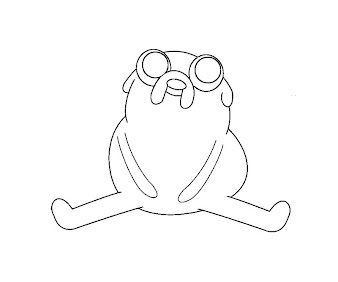 #7 Jake Coloring Page