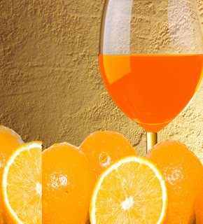 Вино и апельсины