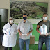 NOVO ITACOLOMI - Prefeitura entrega máscara de proteção facial a Secretaria de Saúde