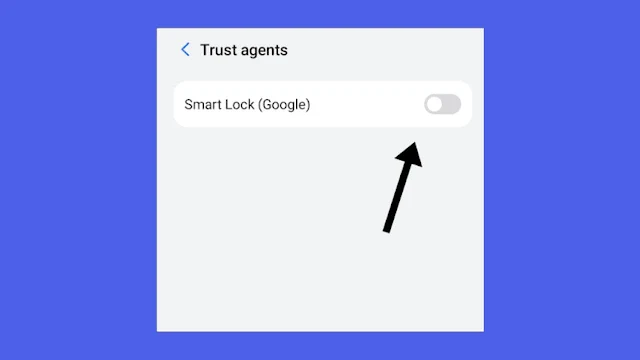 google smart lock off