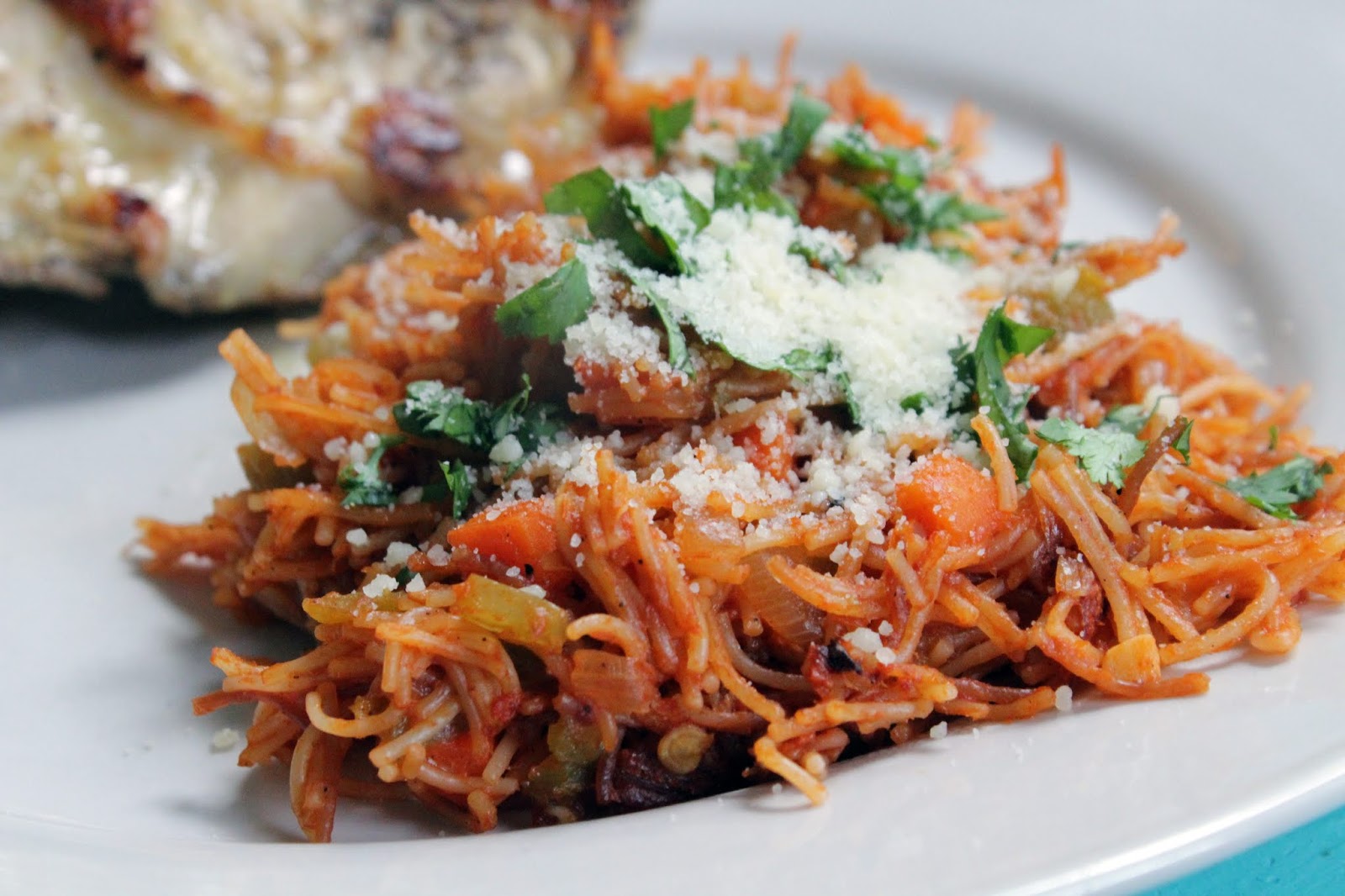 Fideo Mexican Pasta with veggies