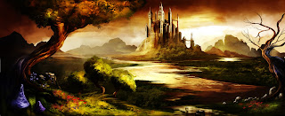 Trine Awesome Castle Landscape Game Art Wallpaper