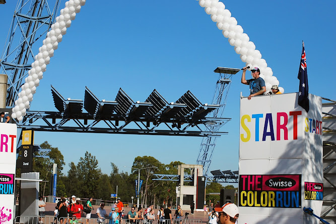 The Swisse Color Run Australia Sydney 2013