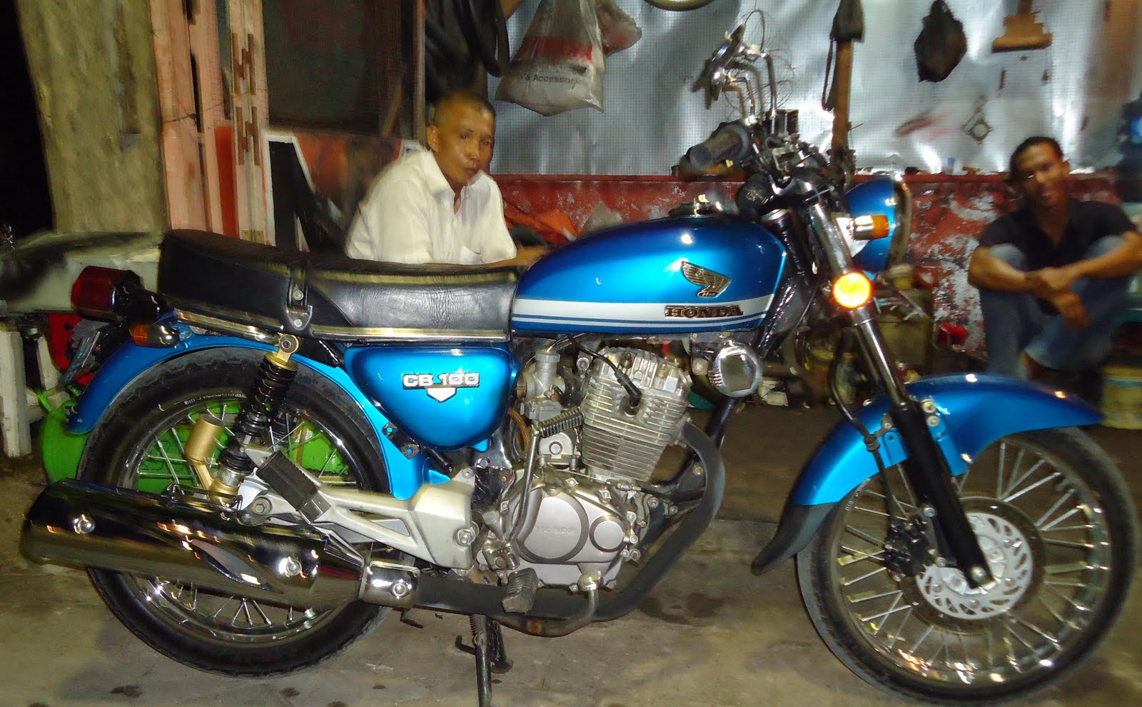 106 Modifikasi Motor Cb Mesin Tiger Modifikasi Motor Honda CB Terbaru