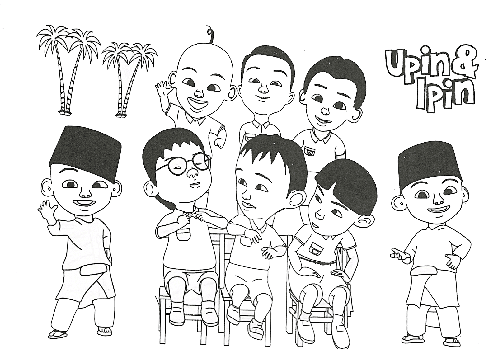 Gambar Animasi Lucu Upin Dan Ipin Lucu Ora