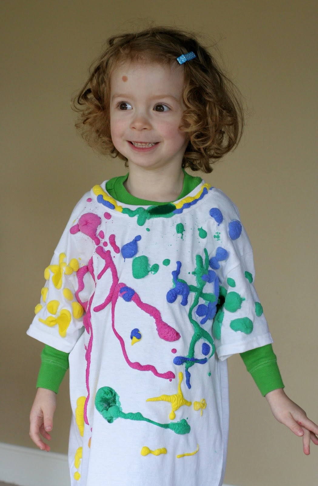 Make Your Own Puffy Paint Shirt