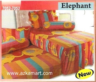 sprei 2 in 1 my love duo sorong elephant