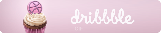 Dribbble GIF, banner