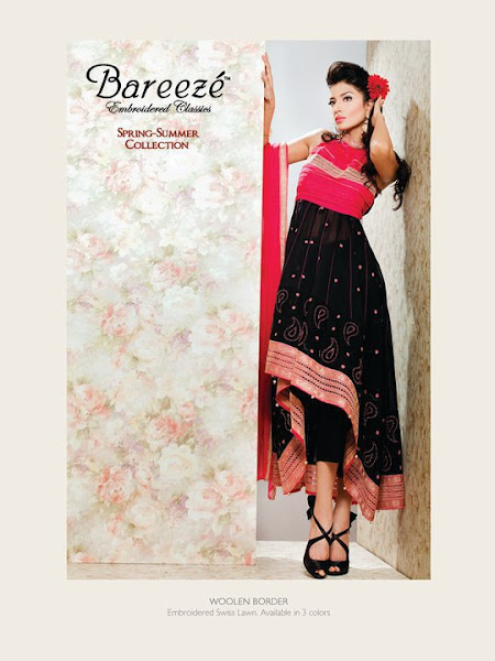 Bareeze Embroidered Classics Spring/Summer Collection 2012