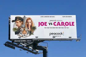 Joe vs Carole series launch billboard