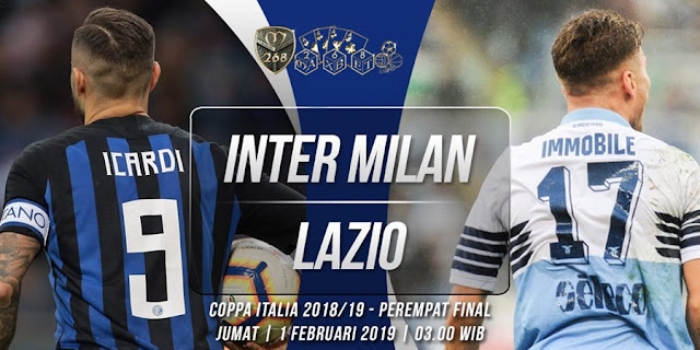 Prediksi Inter Milan Vs Lazio, Jumat 01 February 2019 Pukul 03:00 WIB