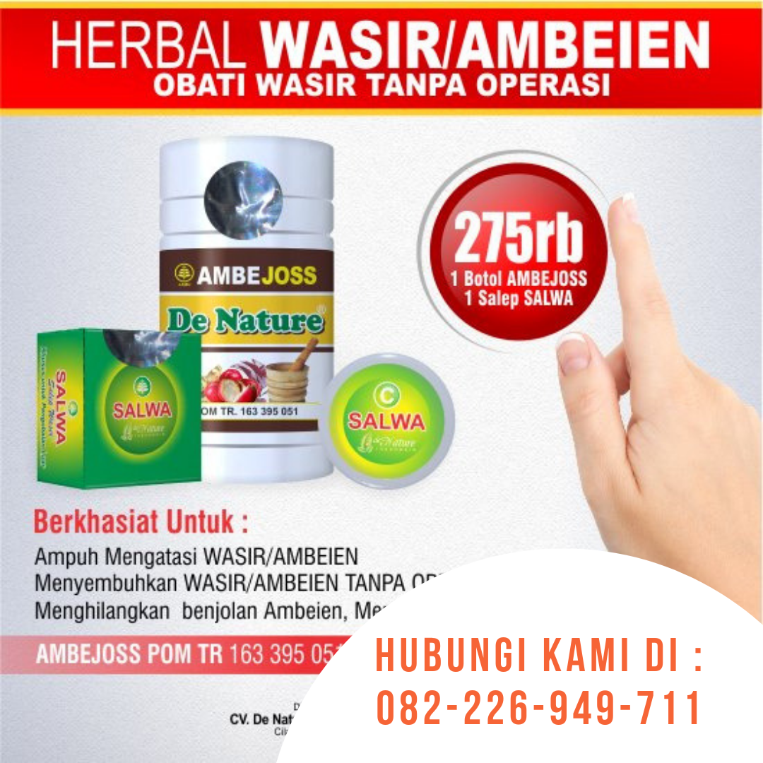 Testimoni Obat Wasir Ambejoss