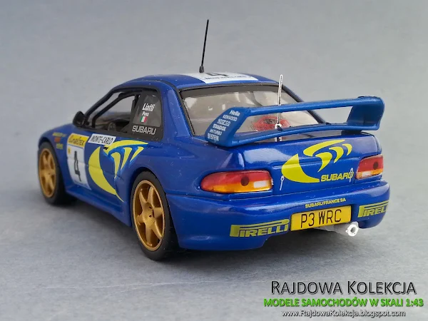 IXO Eaglemoss Subaru Impreza WRC97 Rallye Monte Carlo