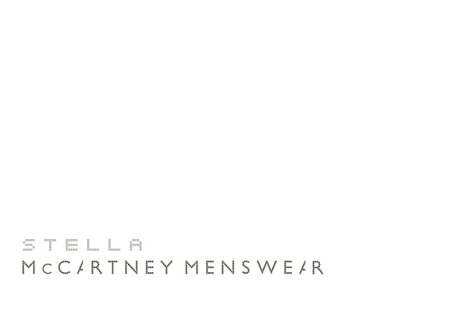 stella mccartney logo. stella McCartney Menswear