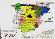 COMUNIDADES AUTÓNOMAS Y PROVINCIAS DE ESPAÑAMAPAS (mapa espaã±a)