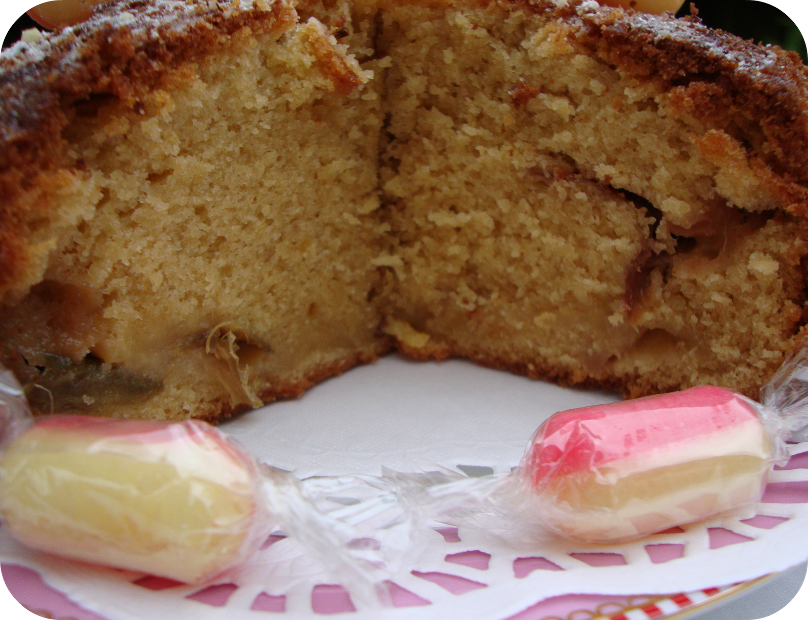 cake rhubarb custard recipe bbc and and Beatrix: Rhubarb Custard Cake Miss
