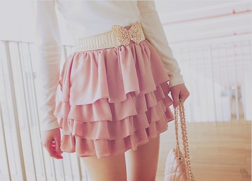 bag bow cute fashion pastel