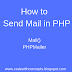 How to Send Email in PHP Using PHPMailer Library 