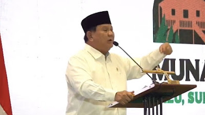 Prabowo: Saya Pecinta Sepak Bola, Tapi Tidak Mau Nonton Karena Indonesia Tidak Main