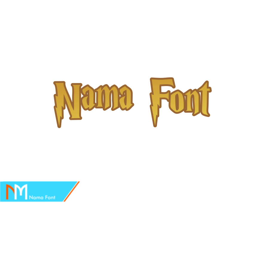 Nama Font Harry Potter