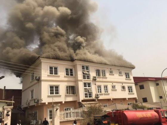 Alert! SURE-P office in Abuja gutted by fire [PHOTO]