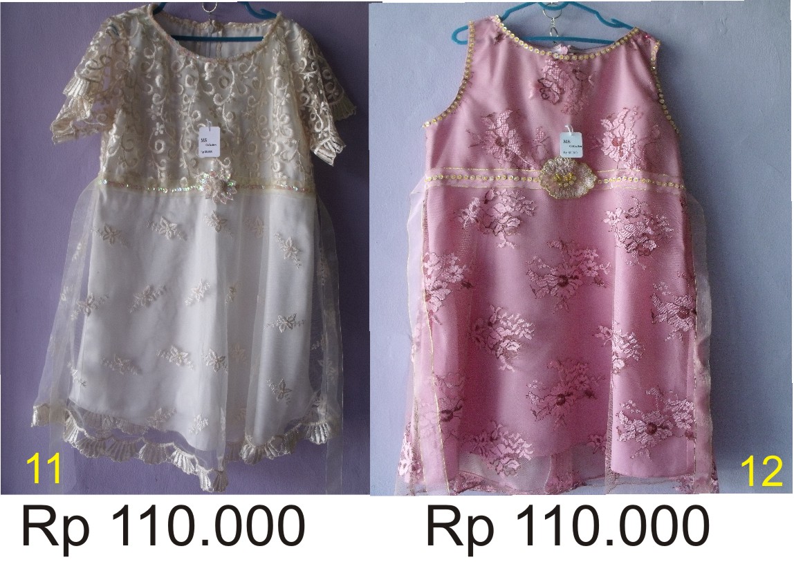 mscollection: gaun anak perempuan usia 7-8 tahun