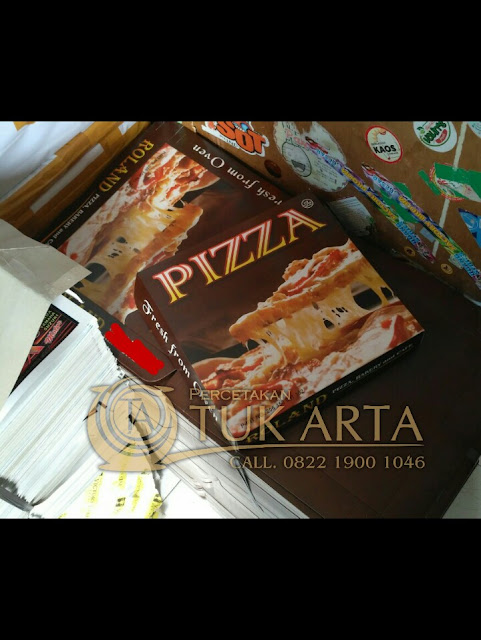 cetak dus pizza