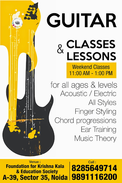 Guitar Classes in Noida