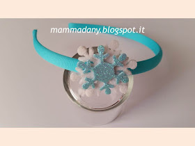 Cerchietti per capelli Frozen 2 fiocco di neve