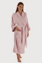 <br />Women's Terry Cloth Bathrobe Robe (Ecovaganza); An Eco Friendly Gift of Luxury