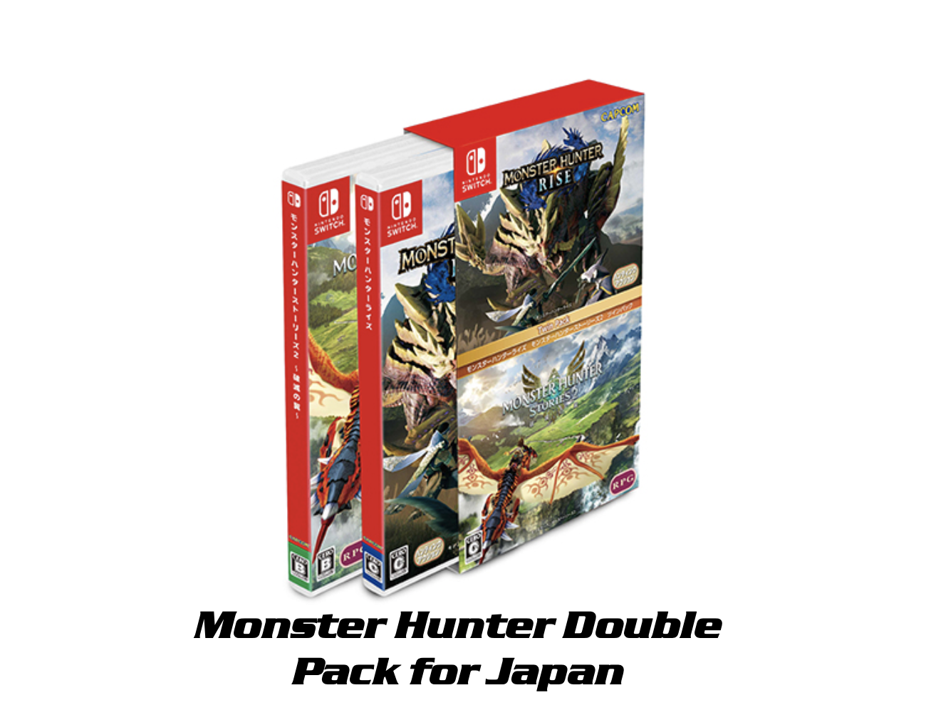 Monster Hunter Rise/Stories 2 Twin Pack Hitting Japan