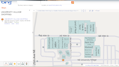 Mall Maps in Bing Maps