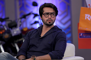 Fahad Mustafa at Aab Tak Sehri Transmisson