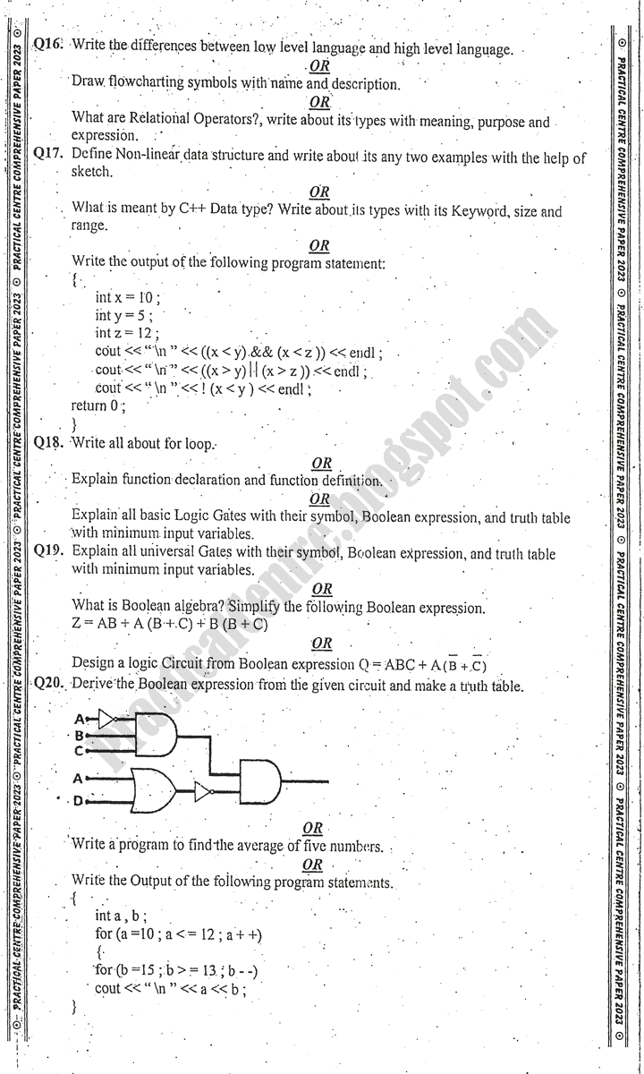 computer-studies-10th-practical-centre-guess-paper-2023-science-group