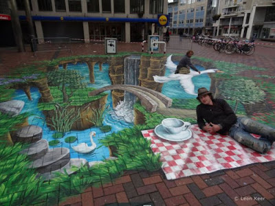 3D Street Paintings Seen On www.cars-motors-modification.blogspot.com